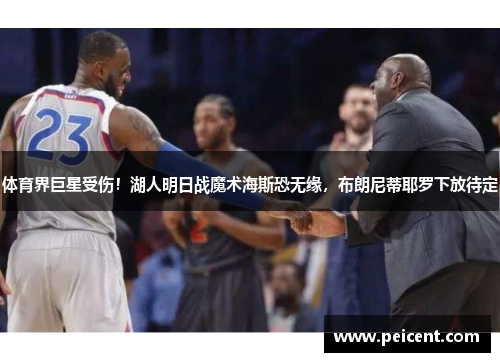 体育界巨星受伤！湖人明日战魔术海斯恐无缘，布朗尼蒂耶罗下放待定